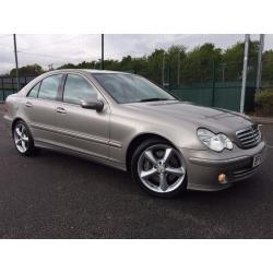 MERCEDES C200 CDI SPORT AUTO DIESEL. 2005 55 REG FACELIFT