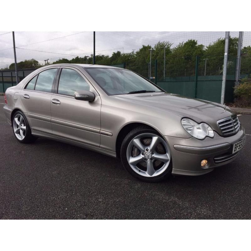 MERCEDES C200 CDI SPORT AUTO DIESEL. 2005 55 REG FACELIFT