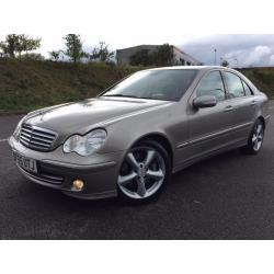 MERCEDES C200 CDI SPORT AUTO DIESEL. 2005 55 REG FACELIFT