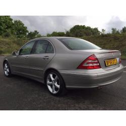 MERCEDES C200 CDI SPORT AUTO DIESEL. 2005 55 REG FACELIFT