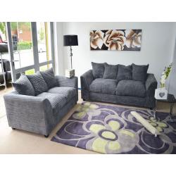 Brand New Jumbo Cord 3+2 Sofa Quality