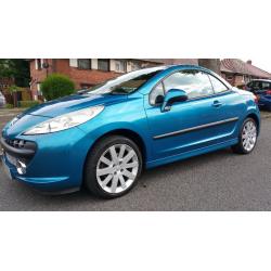 Peugeot 207 coupe. 2007 . 51000 miles