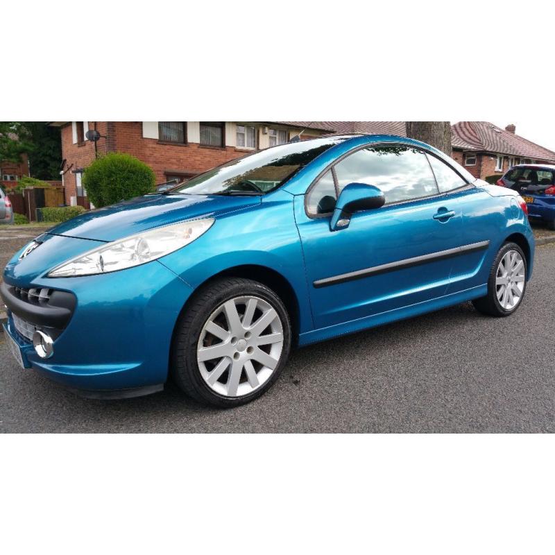 Peugeot 207 coupe. 2007 . 51000 miles