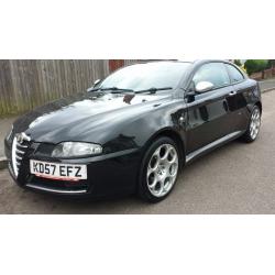 2007 Alfa Romeo GT BLACKLINE 1.9 JTDM HPI CLEAR, FSH, 104,000 miles 150bhp