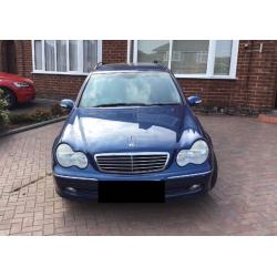 Reduced Mercedes c200 avantgarde kompressor estate 1 year mot 59071 miles 53 plate