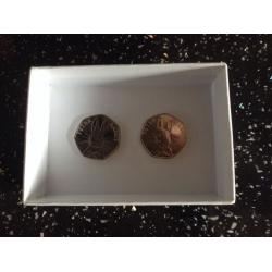 Beatrix potter 50p coins for sale