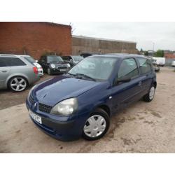 RENAULT CLIO EXPRESSION 1.2 PETROL 3 DOOR HATCHBACK