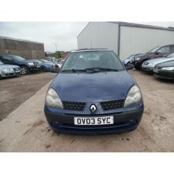 RENAULT CLIO EXPRESSION 1.2 PETROL 3 DOOR HATCHBACK