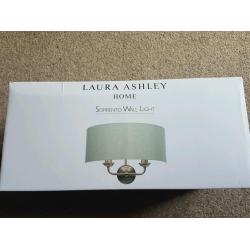 Laura Ashley Sorrento Wall Light × 2