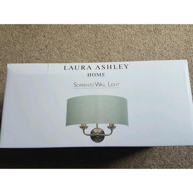 Laura Ashley Sorrento Wall Light × 2