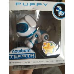 Teksta newborn puppy