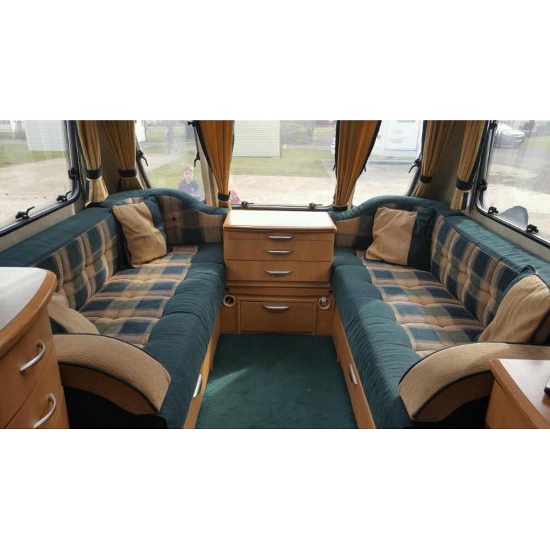 Swift Conqueror 580 Lux 2003 4 berth, twin axle. All you need to get started!