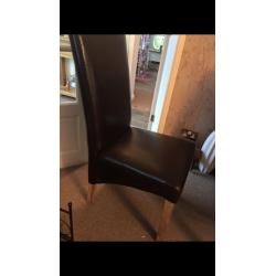 6 chair upholstery project