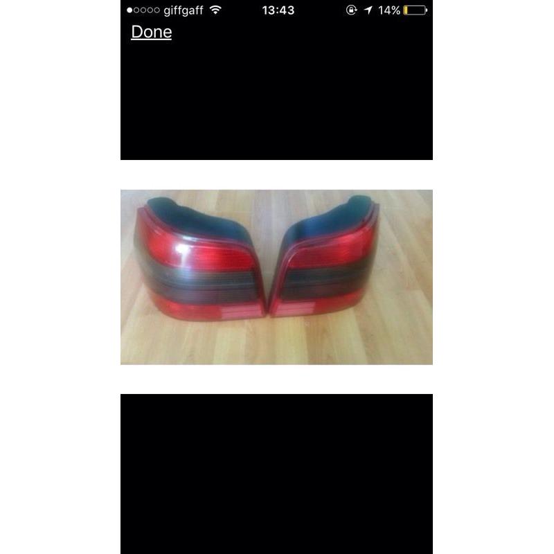 Mk4 golf GTI rear lights