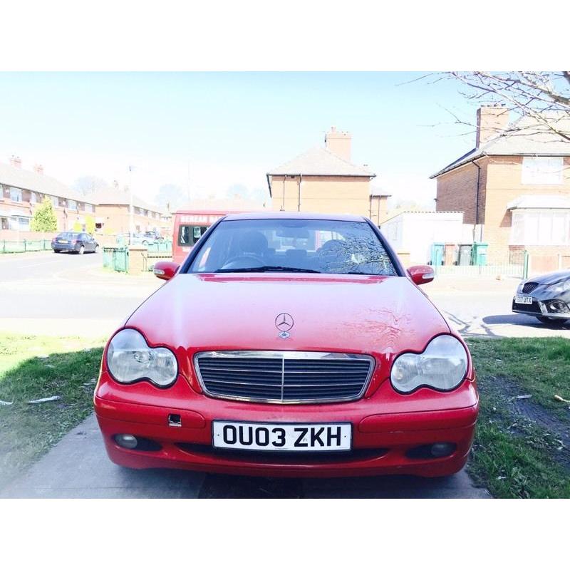 2003 Mercedes Benz c220, diesel long mot