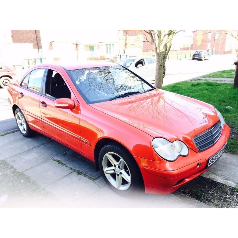 2003 Mercedes Benz c220, diesel long mot