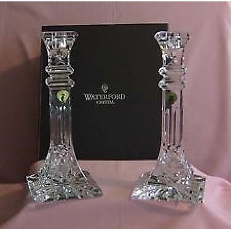 Waterford crystal caddlesticks