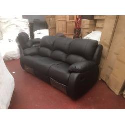 MILTON KEYNES - LEATHER RECLINER SOFA DEAL - BRAND NEW - DELIVERED - TRADE PRICES!!