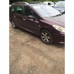 Peugeot 307 sale or swaps