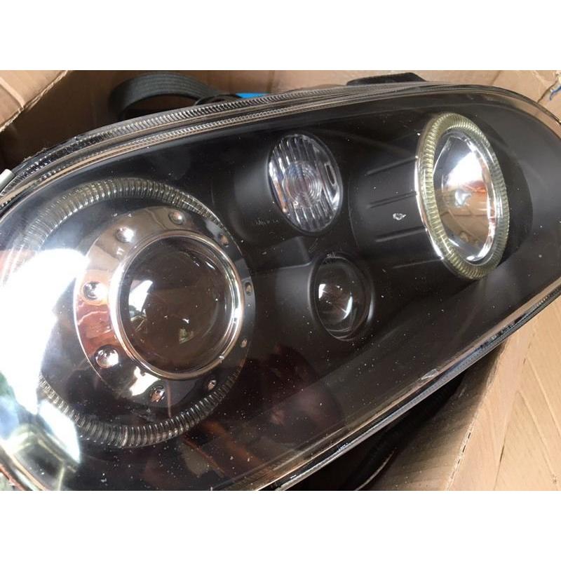 Vw mk 4 golf Angel lights