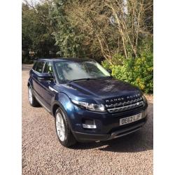 Pristine Range Rover Evoque Prestige SD4 4x4 with cream leather interior, superb, FSH