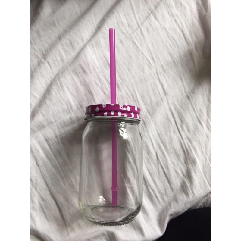 Mason jar cup