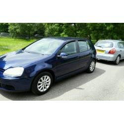 2007 VOLKSWAGEN GOLF MATCH 1.9 TDI 6 MONTHS MOT 9 MONTHS TAX