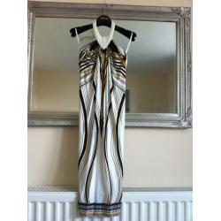 Authentic Roberto Cavalli dress +Free shoes,handbags!