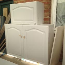 An assortment of Kitchen cabinets