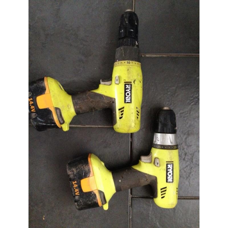 Ryobi drills