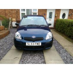 TOYOTA YARIS 1.0 *T3* 53REG *3DR* 57000 GENUINE MILES * 06 MONTHS MOT * GOOD CLEAN MOTOR