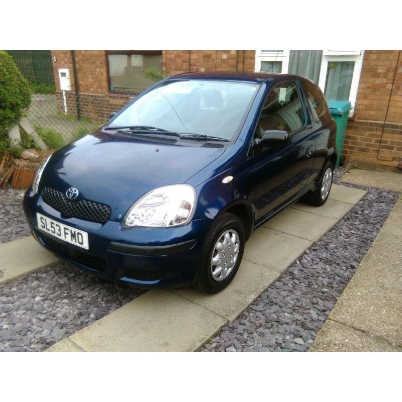 TOYOTA YARIS 1.0 *T3* 53REG *3DR* 57000 GENUINE MILES * 06 MONTHS MOT * GOOD CLEAN MOTOR