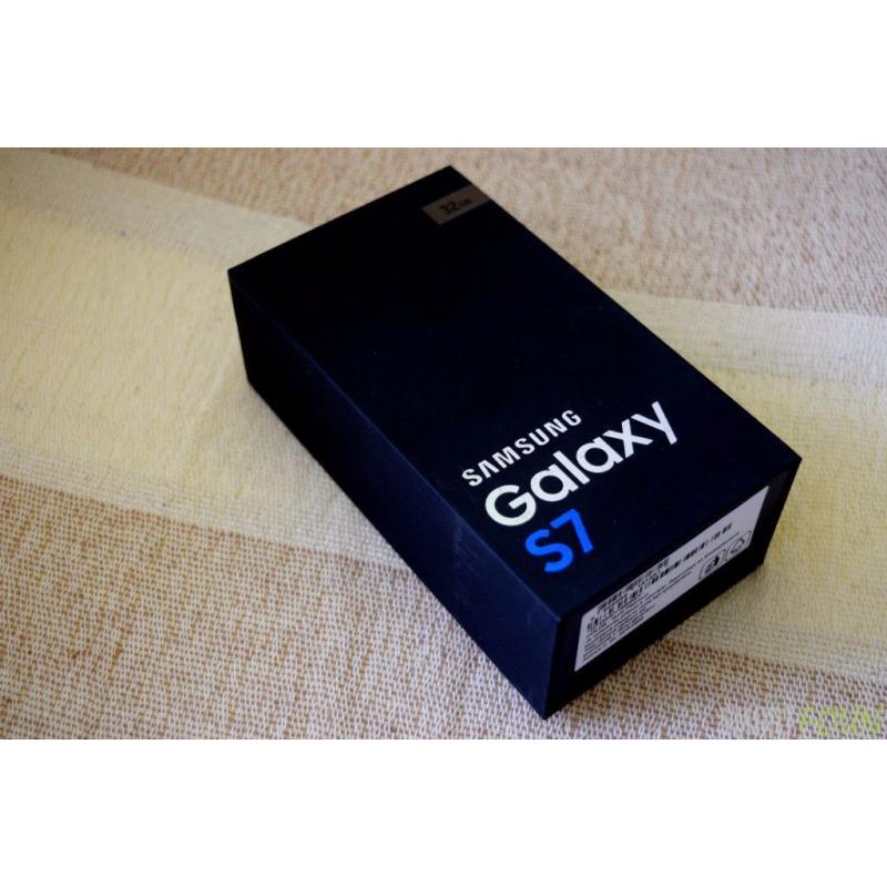 Brand new Samsung Galaxy S7 edge (Black Onyx)
