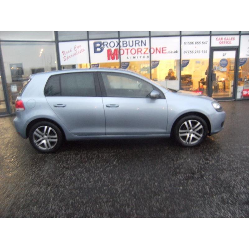 2010 59 VOLKSWAGEN GOLF 1.6 SE TDI DSG 5d AUTO 103 BHP FREE 12 MONTHS MOT *** GUARANTEED FINANCE ***