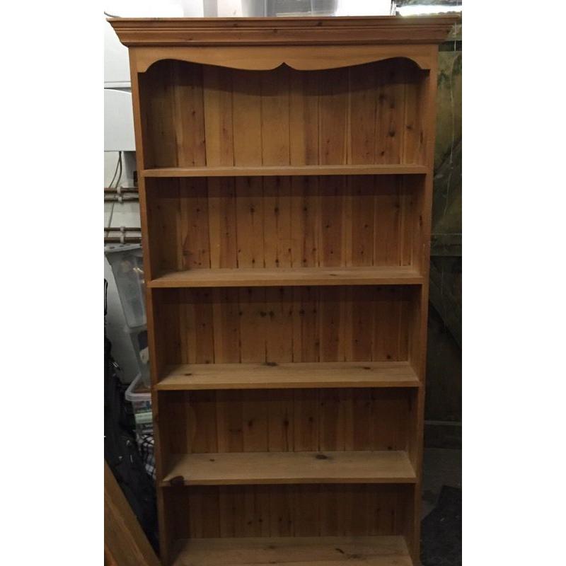 Wooden bookcase