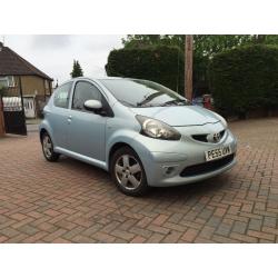 Toyota Aygo 1.0 Sport VVTI (2005/55 Reg) - 5 Door - Sky Blue - 84k - FSH -