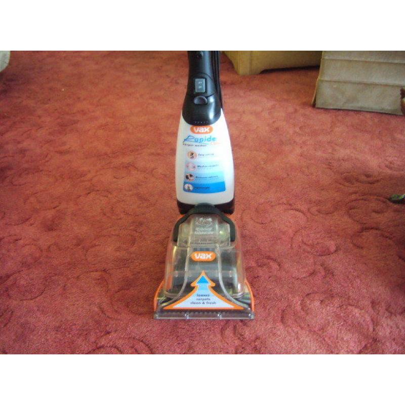 VAX RAPIDE CLASSIC CARPET WASHER (model V-024A)