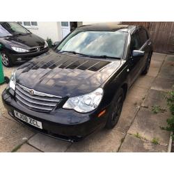 2008 CHRYSLER SEBRING LIMITED 140 BLACK 12 months mot