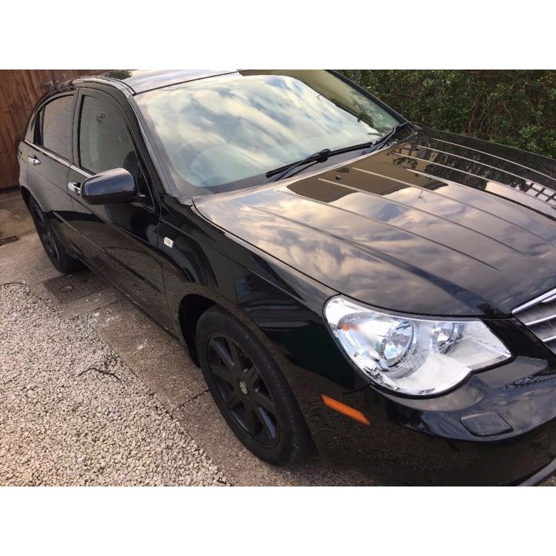 2008 CHRYSLER SEBRING LIMITED 140 BLACK 12 months mot