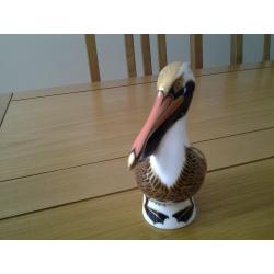 Royal Crown Derby Brown Pelican Ornament