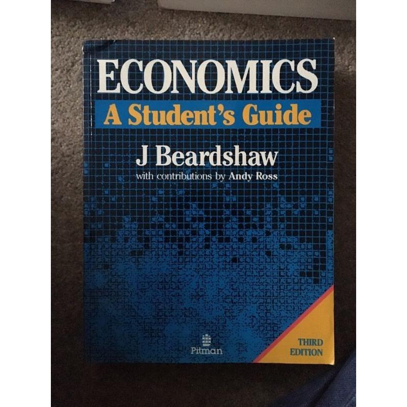 Economics A student's guide - J Beardshaw