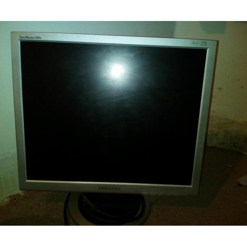 Samsung 19" LCD Display Monitor for PC Laptop Computer