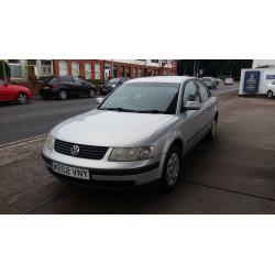 2000(W)VW PASSAT 1.8 MET SILVER,LOW MILES,LONG MOT,CLEAN CAR,GREAT VALUE!