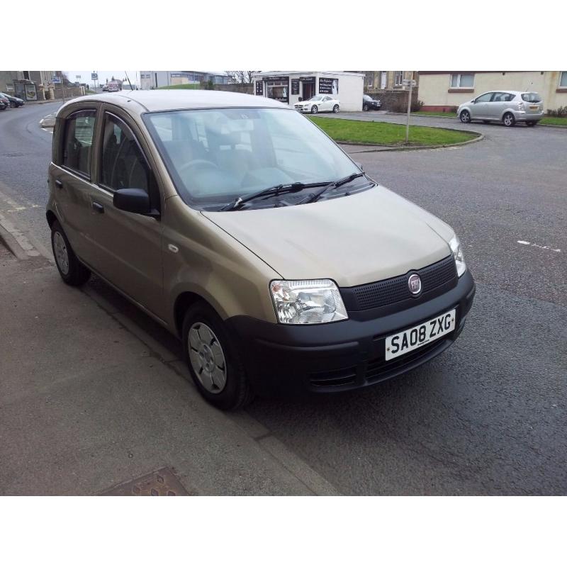 2008 fiat panda 1.2 dynamic 5 door hatchback.full sevice history 52000 miles