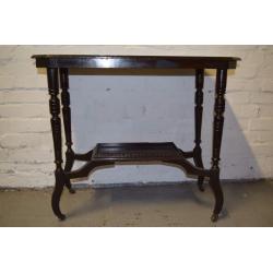 Vintage dark oak hall table (DELIVERY AVAILABLE)