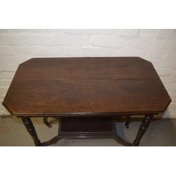 Vintage dark oak hall table (DELIVERY AVAILABLE)