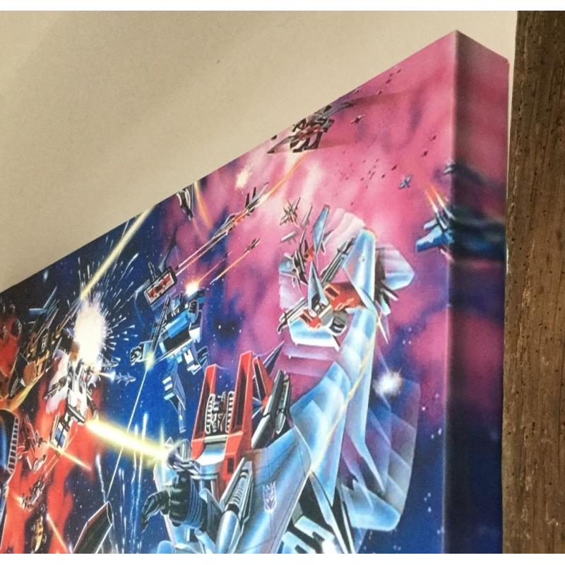 Transformers Canvas Wall Art - approx 42"x28"x2"