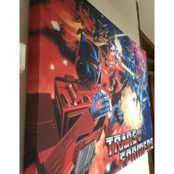 Transformers Canvas Wall Art - approx 42"x28"x2"