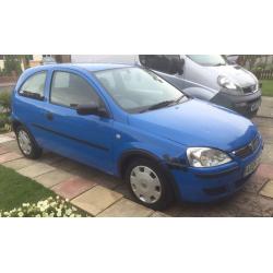 2004 " VAUXHALL CORSA 1.2 life 16v BLUE 3 DOOR