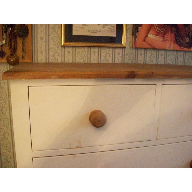 Solid pine chest of drawers for sale